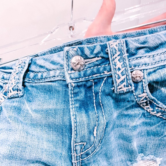 Miss Me Jeans RARE with embellished pockets Bootcut Flare Fit - Picture 8 of 13